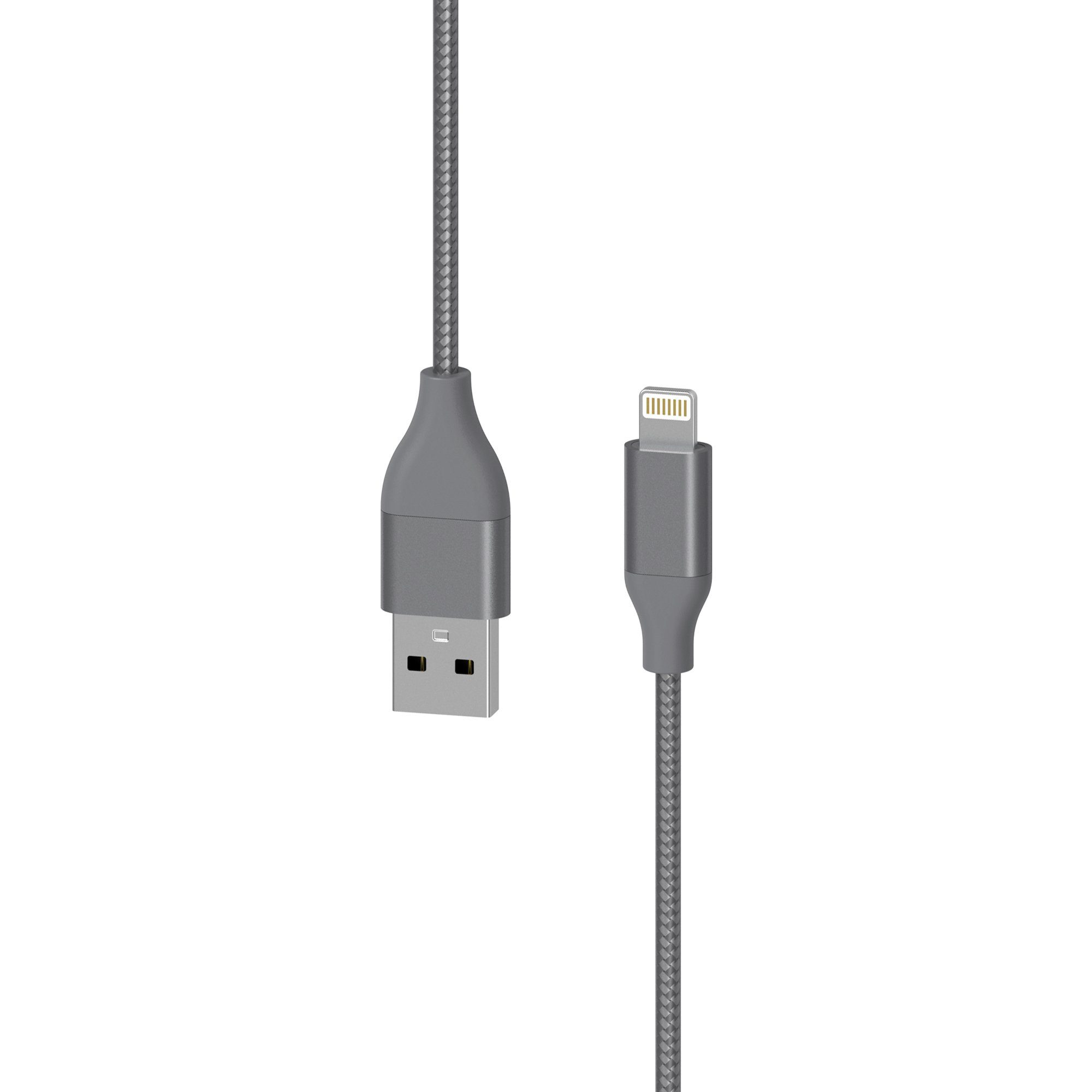 Kabel PREMIUM Metallic USB to Lightning 1.5m Smartphone-Kabel