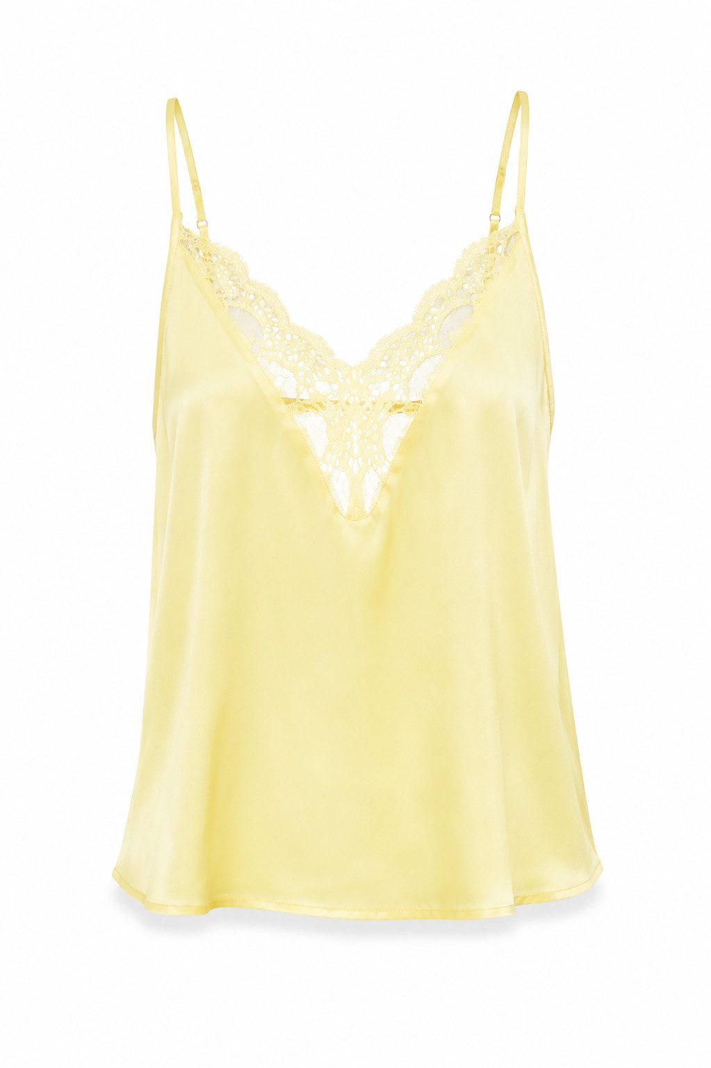 Freeman T. Porter Spitzentop Ilay Lace Damen Top - Top Damen - Spitzentop - Shirt - Trägertop