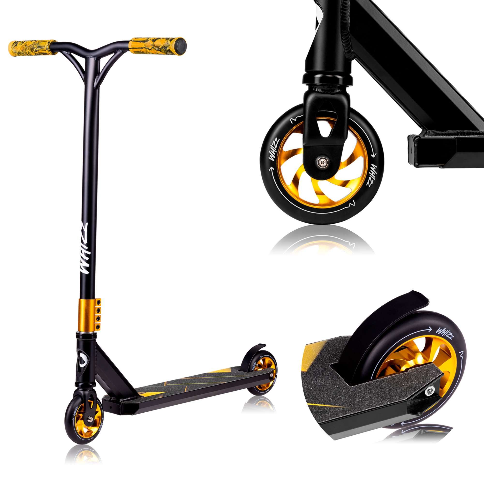 lionelo Cityroller WHIZZ, (Set, Set), Kickscooter Stuntscooter 360° Lenkung mit ABEC 9