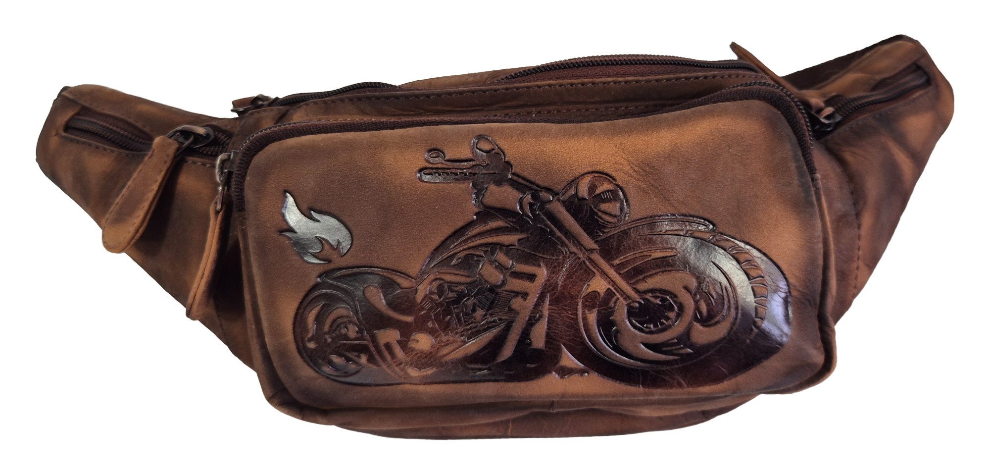 Gürteltasche Echt Leder Gürteltasche Bauchtasche Motorrad