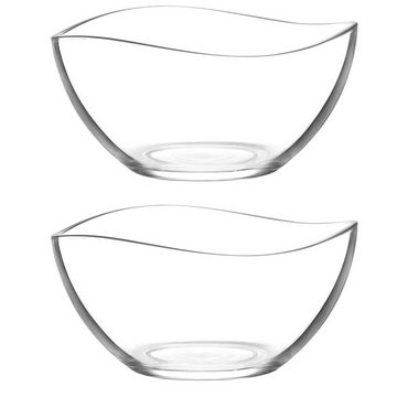 LAV Dessertschale Glasschalen Set 6 tlg Vira Schalen Dessertschale Vorspeisen Glas 310ml, Glas, (6-tlg), Spülmaschinenfest