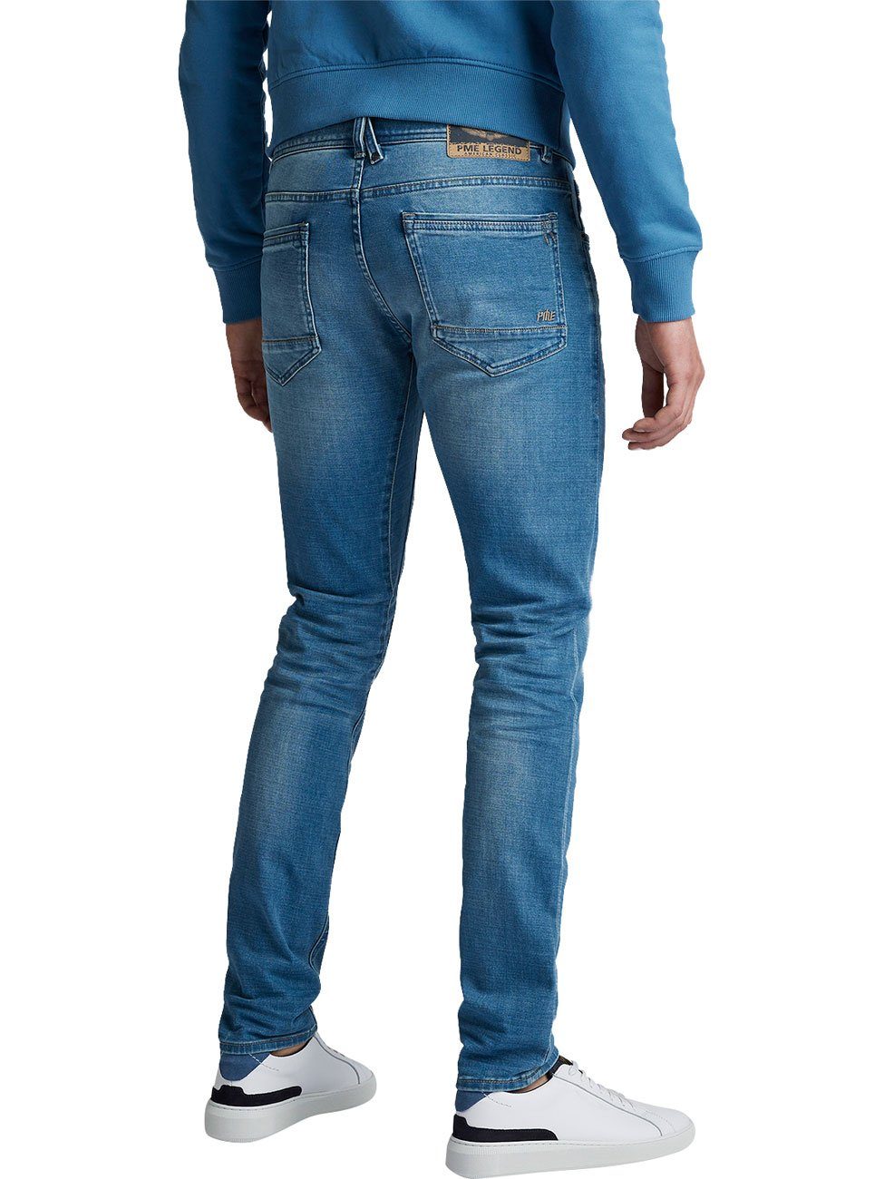 PME Legend Herren Jeans TAILWHEEL - Slim Fit - Blau - Dark Blue Indigo günstig online kaufen