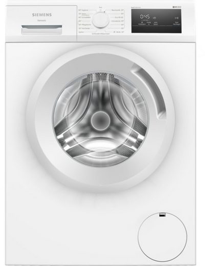 SIEMENS Waschmaschine WM14N0H3, 7 kg, 1354 U/min, iQdrive, touchControl-Tasten, Nachlegefunktion