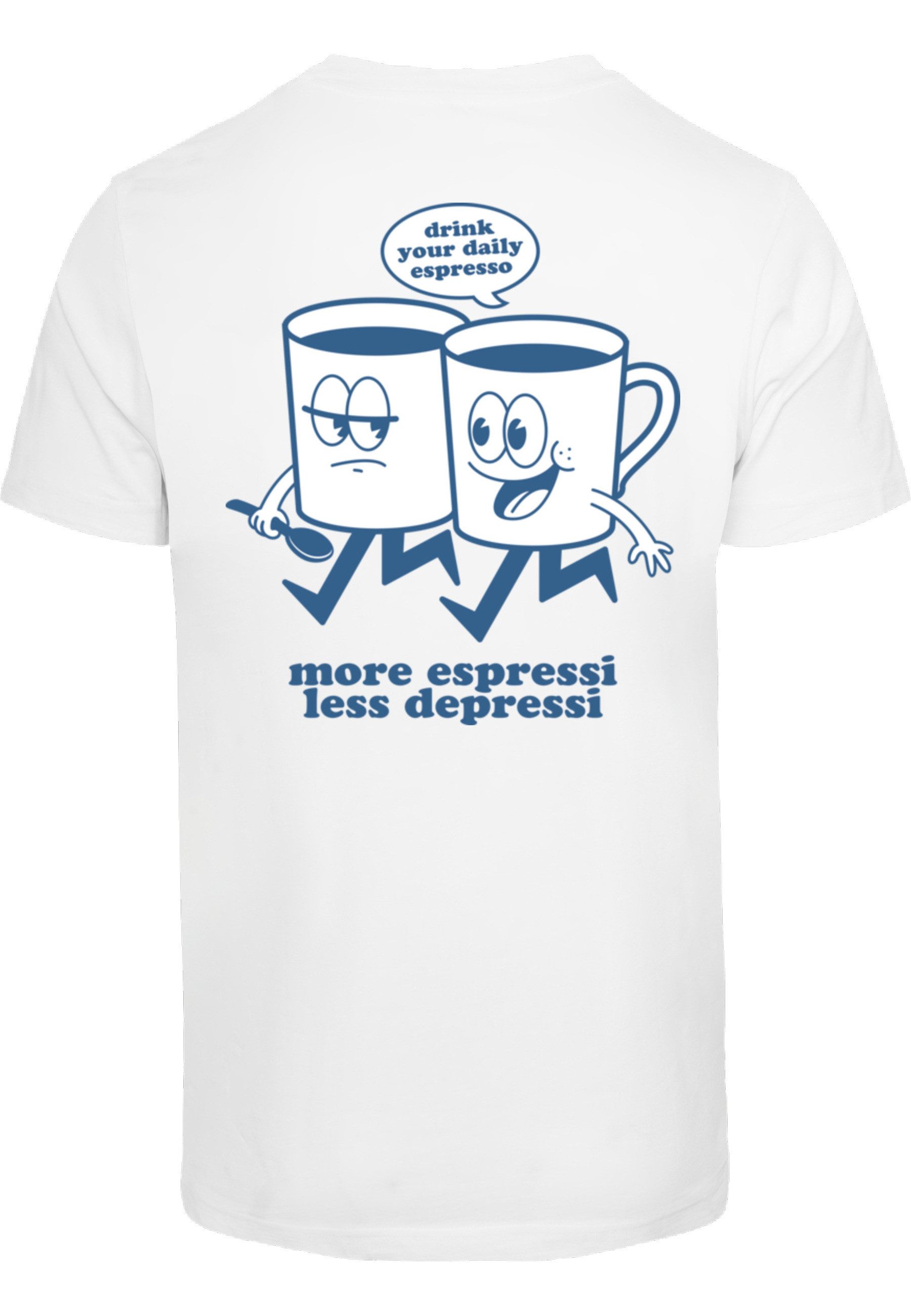 MisterTee T-Shirt MisterTee More Espressi Tee (1-tlg)