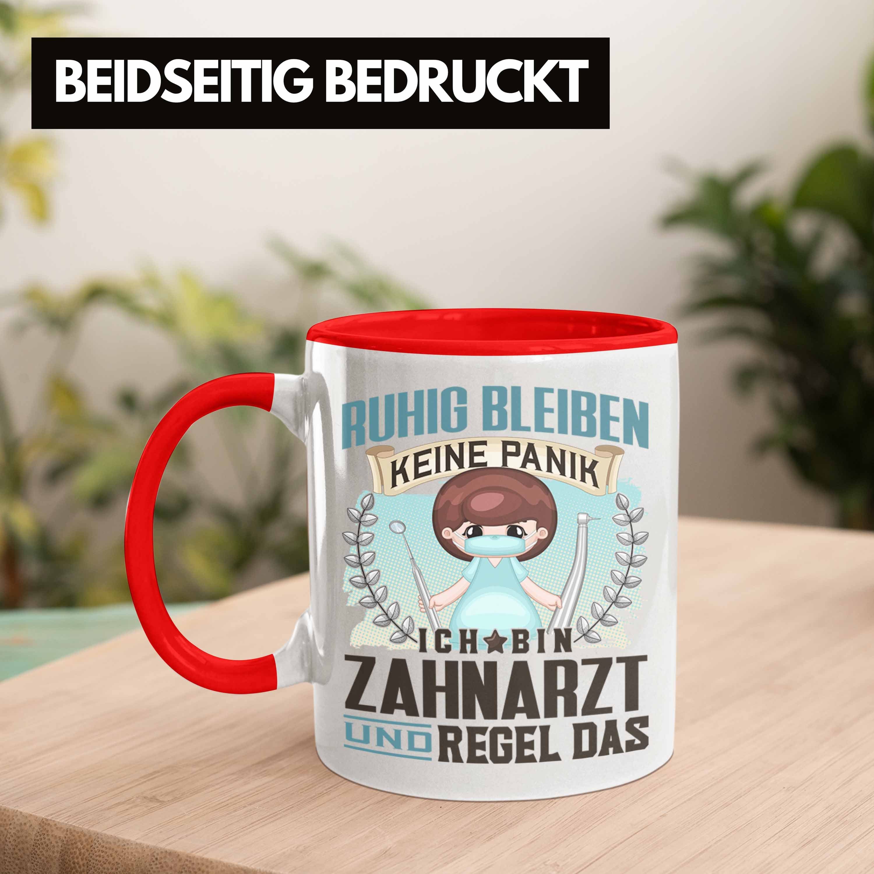 Spruch Zahnarzt Geschenk Tasse Blei Lustiger - Rot Männer Ruhig Tasse Trendation Trendation