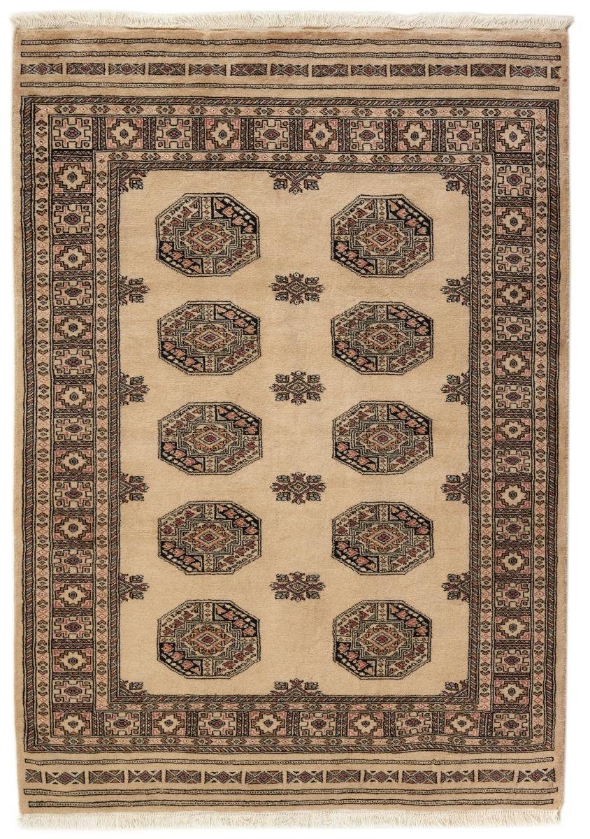 Orientteppich Pakistan Buchara 3ply 143x202 Handgeknüpfter Orientteppich, Nain Trading, rechteckig, Höhe: 8 mm