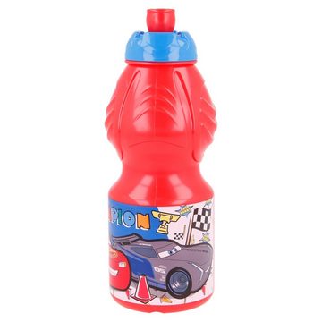 Disney Cars Lunchbox Lightning McQueen 2 teiliges Set Brotdose Trinkflasche, (2-tlg)