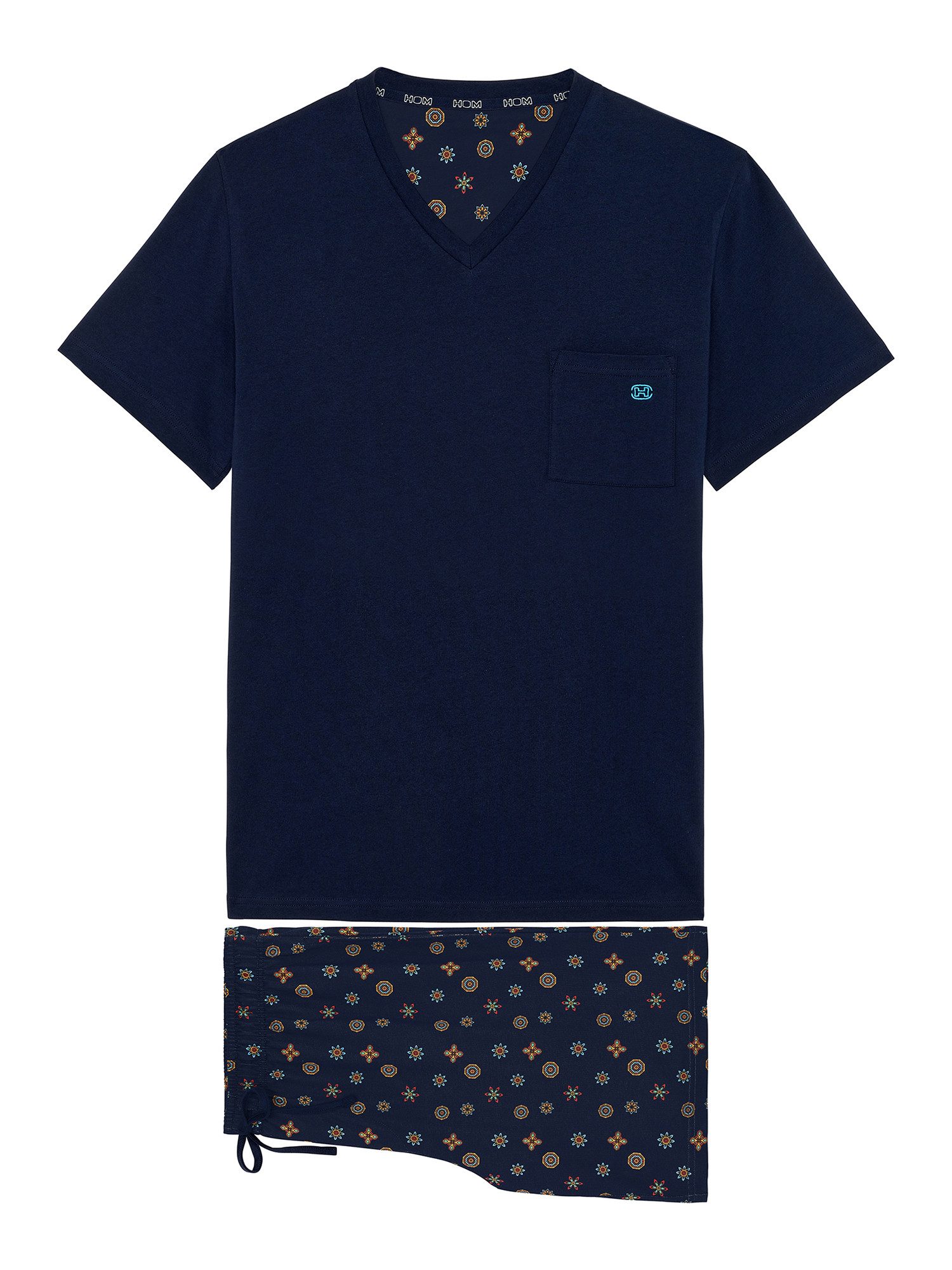 Hom Shorty Mandala (2 tlg) leichter Schlafanzug Kurz günstig online kaufen