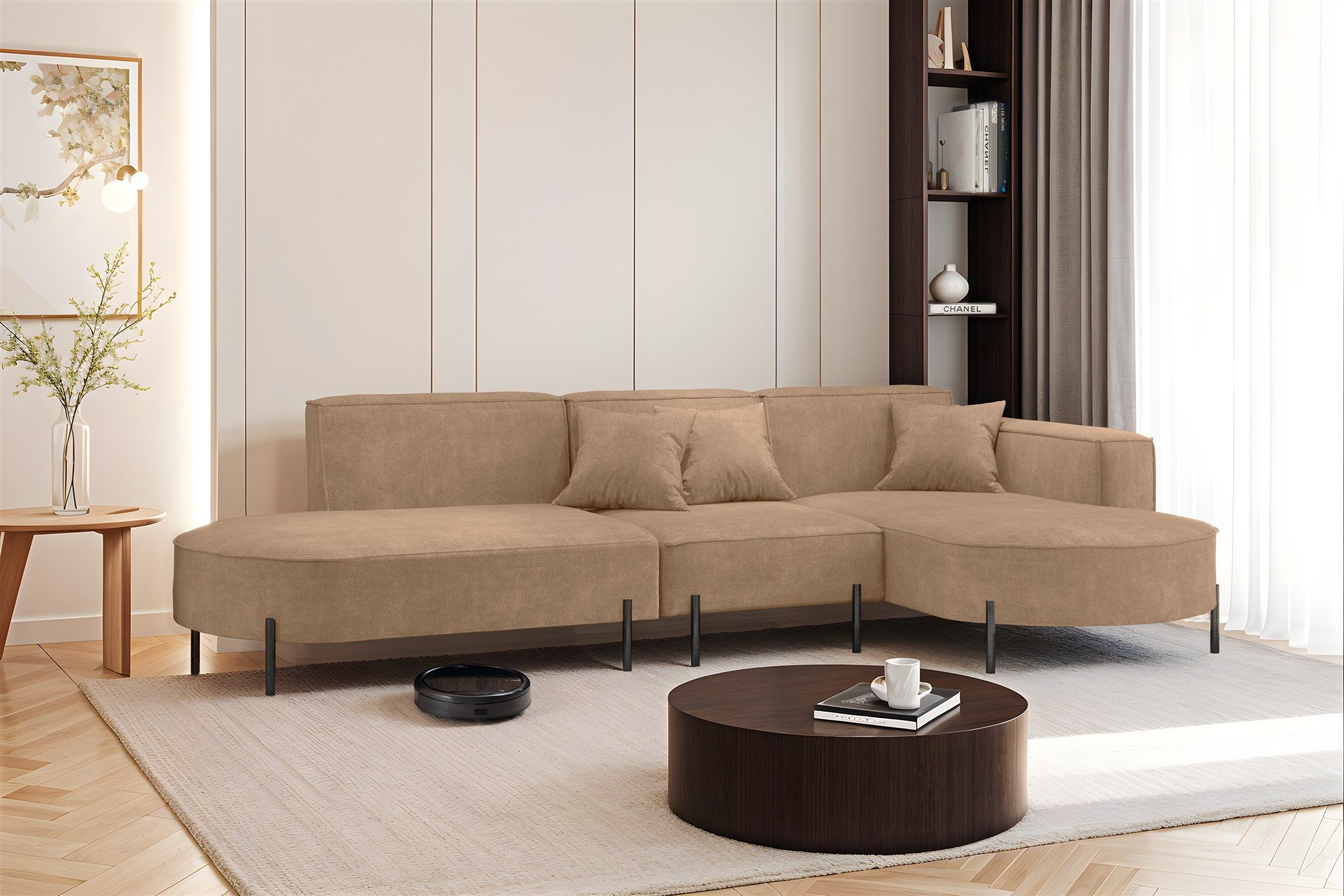 Fun Möbel Ecksofa Sofa VALENCIA mit günstig online kaufen