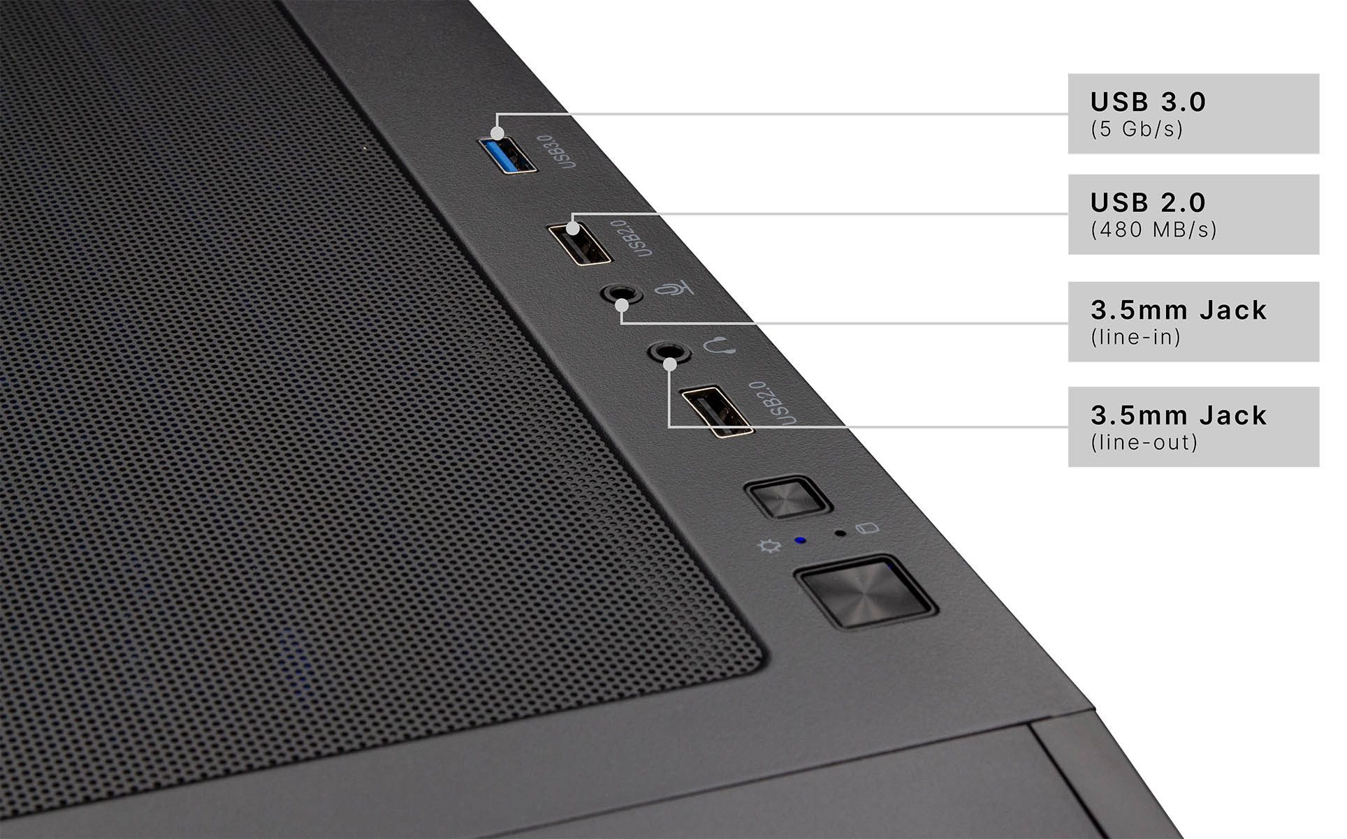 CAPTIVA Advanced Gaming R94-117 PC (AMD Ryzen 7 7800X3D, GeForce® RTX™ 5060 Ti, 32 GB RAM, 2000 GB SSD, Luftkühlung, WLAN, Windows 11 Home)