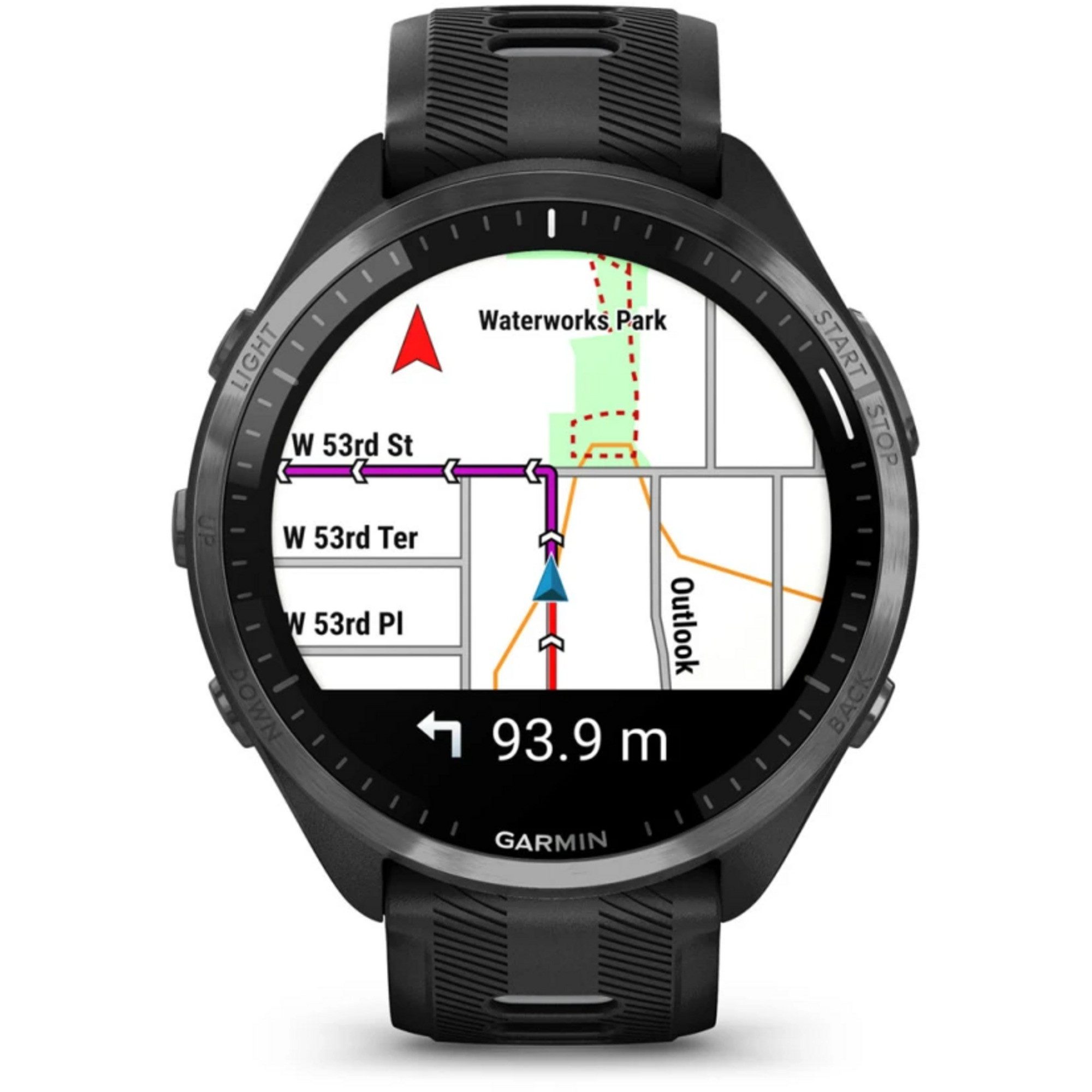 Garmin Garmin Forerunner 965, Smartwatch, (47 mm, Smartwatch