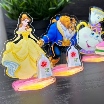 ABYstyle Dekofigur Madame Pottine & Tassilo Acryl Figur - Disney Die Schöne und das Biest