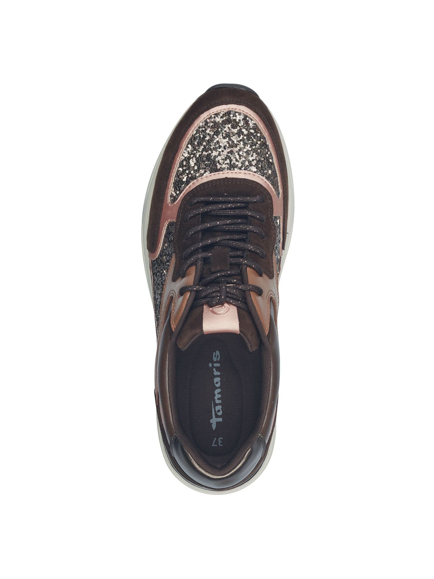 Tamaris mit Schnürsenkel kein Absatz 1-23745-43 Sneaker