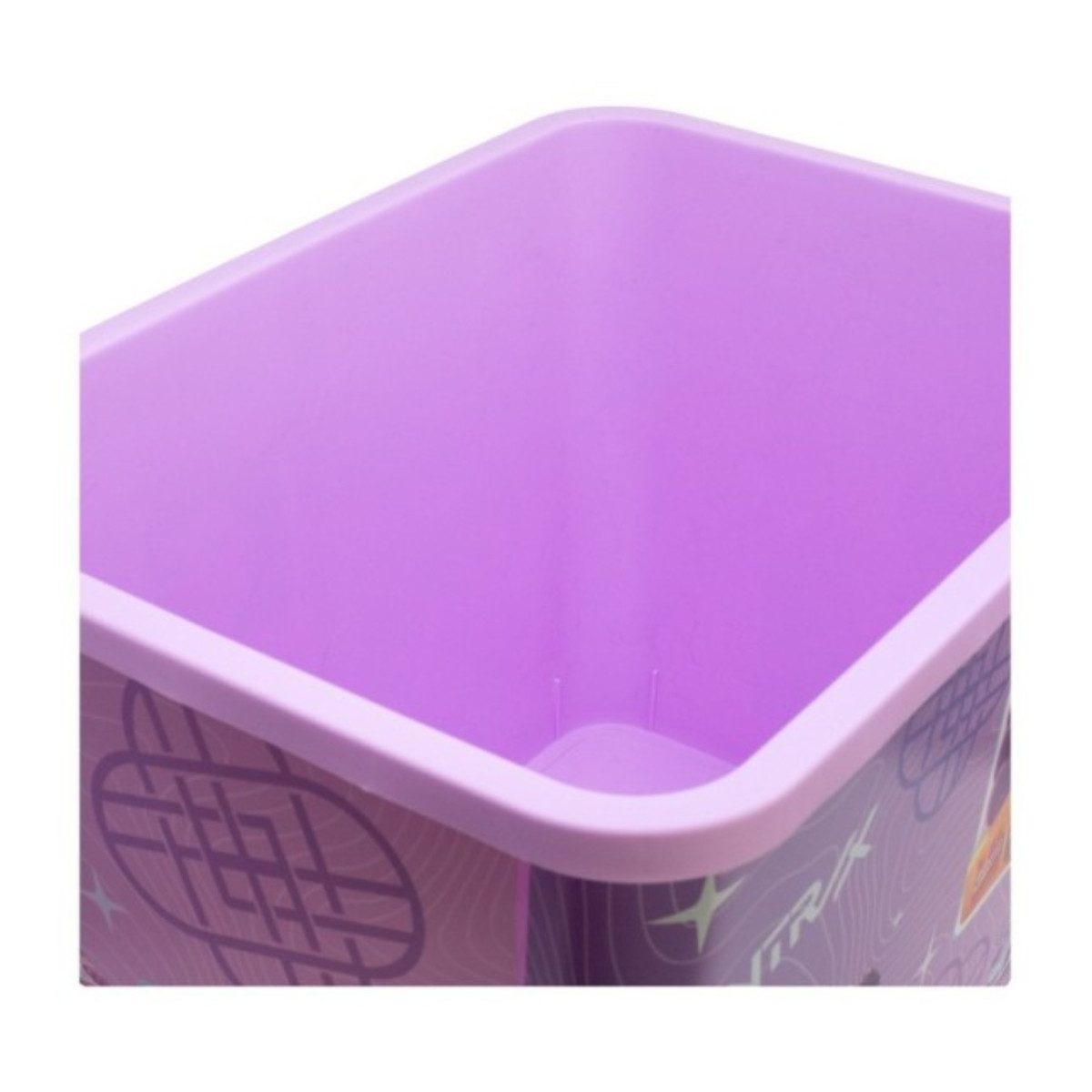 K-Pop Demon Hunters Aufbewahrungsbox HUNTRIX 23 L Klickbox Ordnungsbox Violet für Kinderzimmer und Zuhause (Set) – Bild 5 von 5