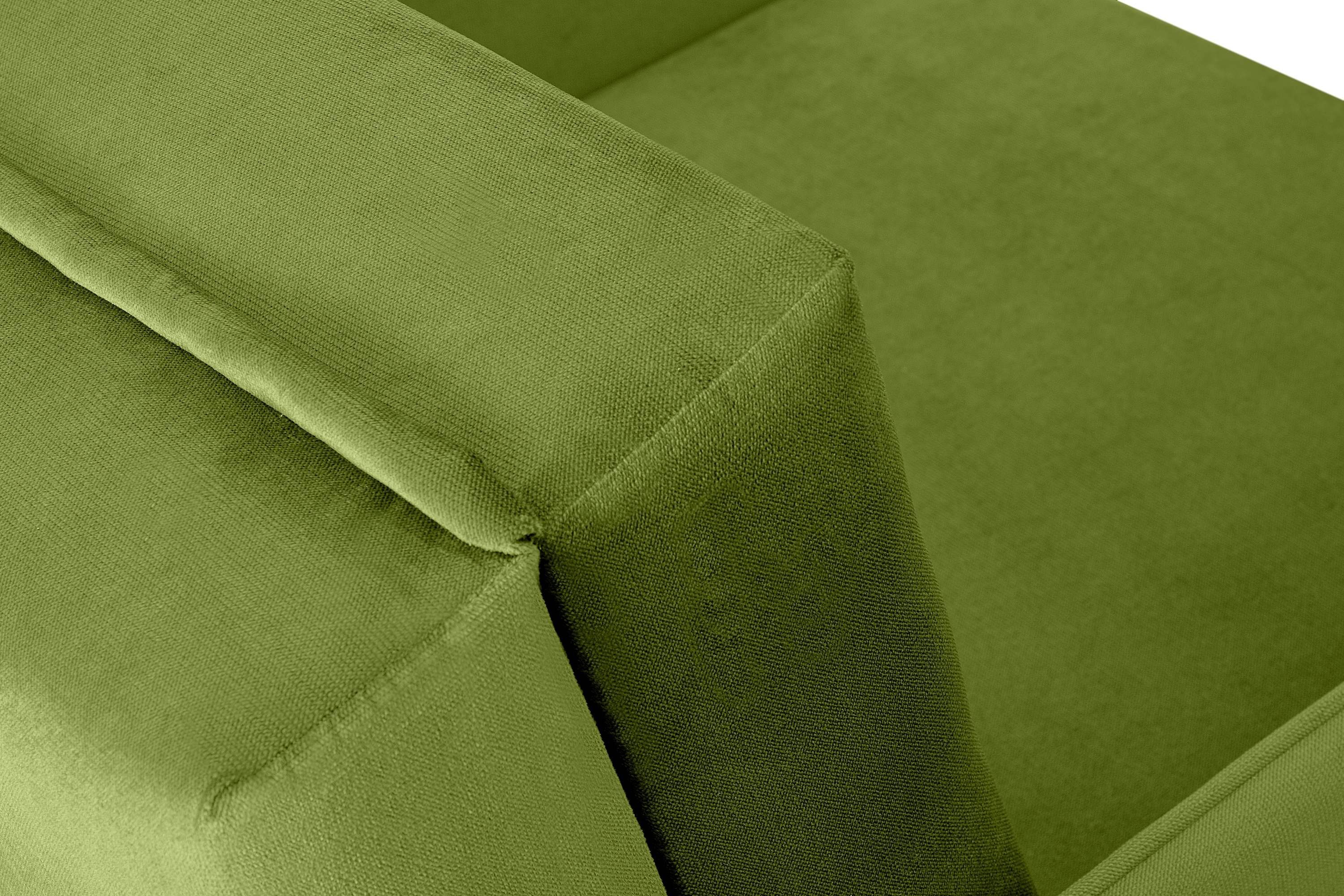 Schlaffunktion, mit Konsimo oliv mit schmutzabweisendes Bettkasten, und langlebiges Sessel Liegesessel, PEDATU
