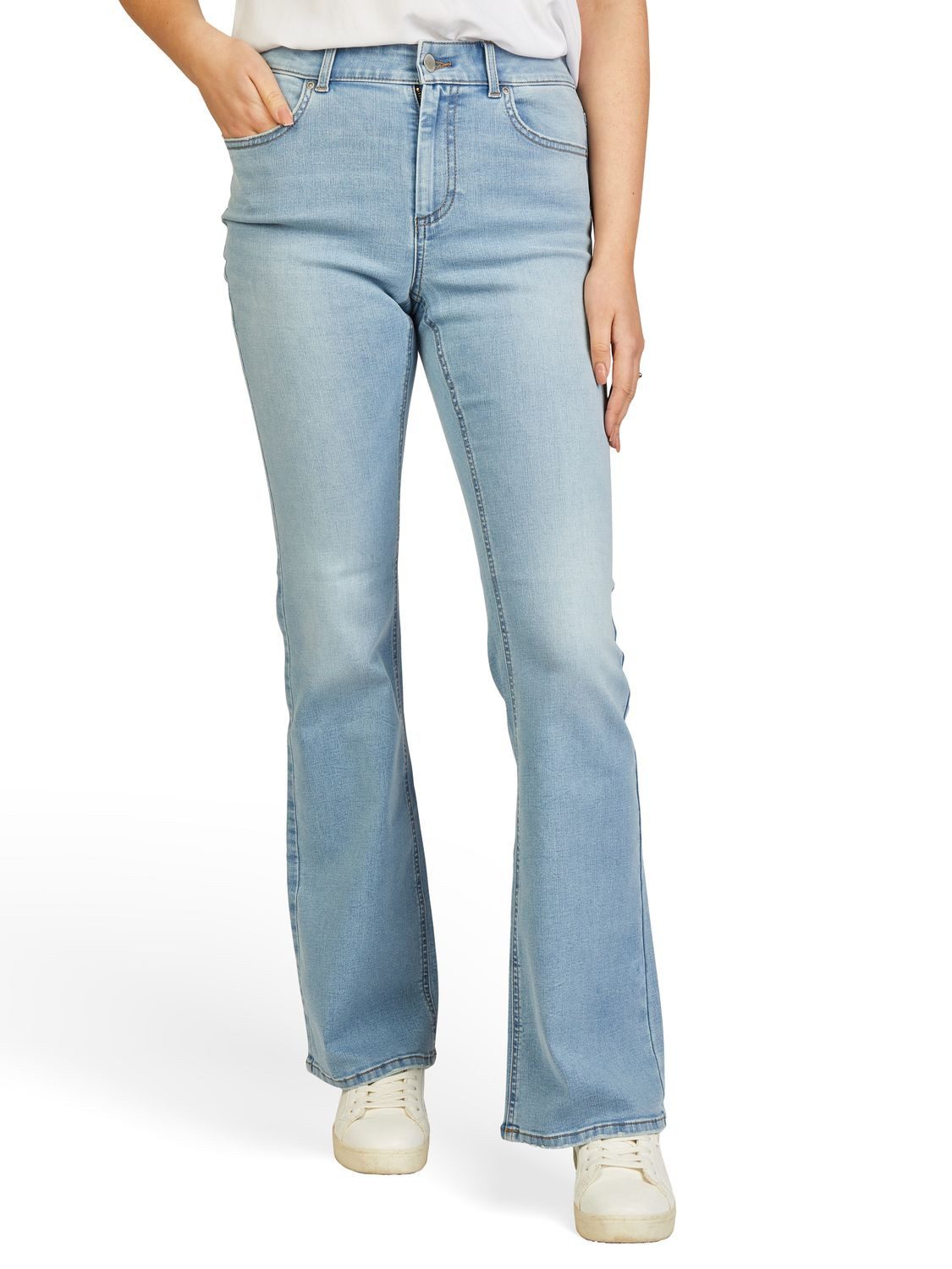 ONLY Schlagjeans Damen Jeanshose ONLBLUSH Flared günstig online kaufen