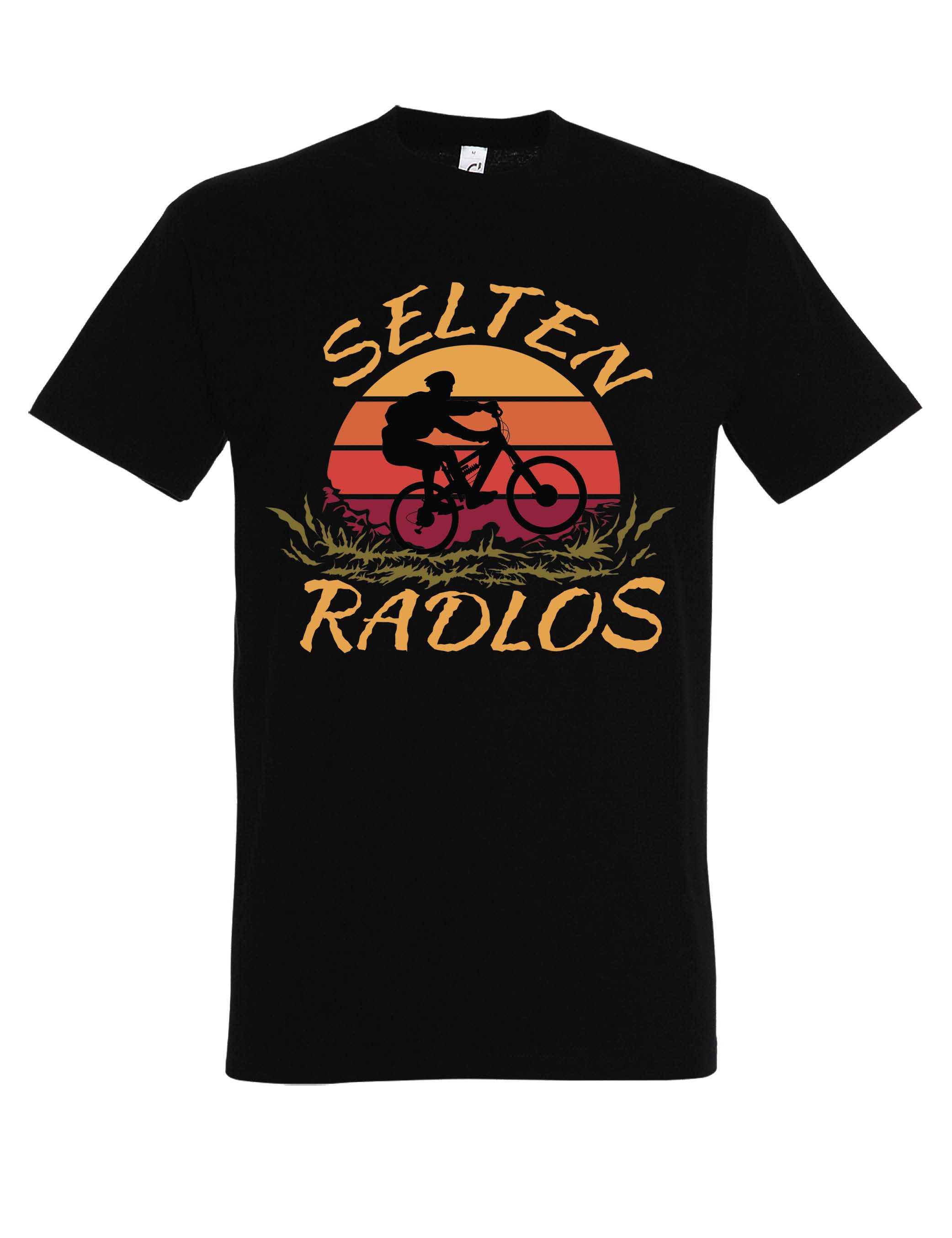 Youth Designz Print-Shirt "Selten Radlos" Herren T-Shirt mit Lustigen Print günstig online kaufen