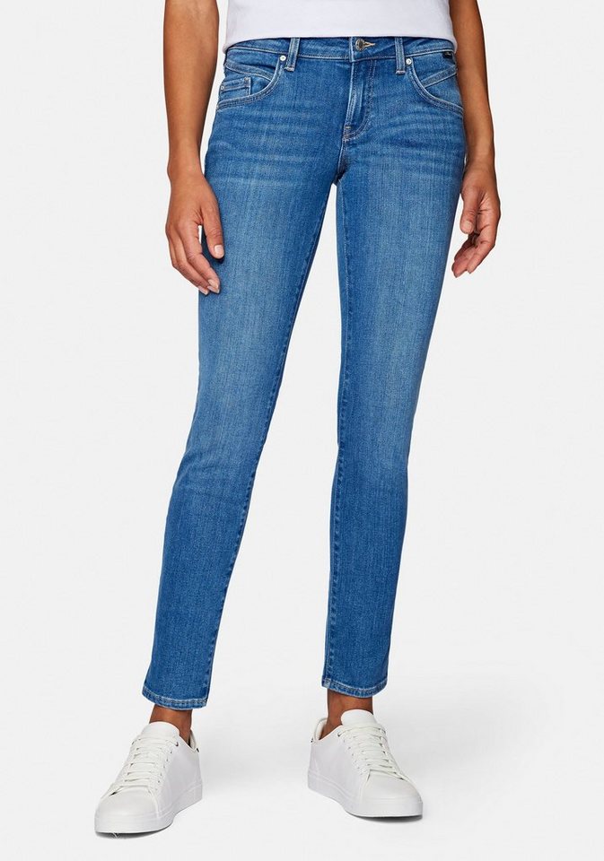 Mavi Skinny fit Jeans »LINDY« elastische Denimqualität für eine tolle Silhouette › blau  - Onlineshop OTTO