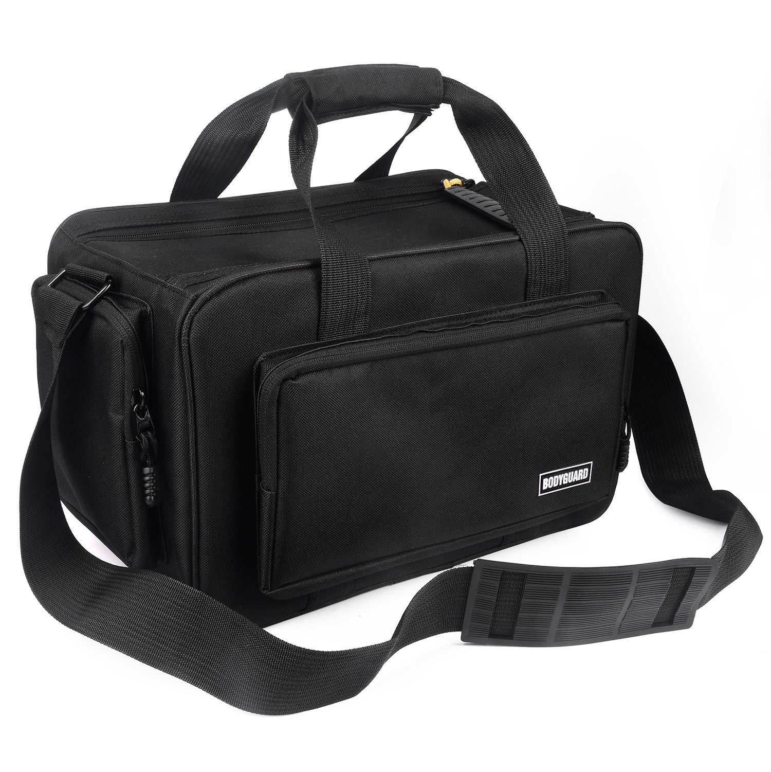 Tasche Variable mit schwarz, Taschen Foto Bodyguard und XL XXL 5 SLR für für XXXL Fototasche Inneneinteilung Videokamera Fächer große