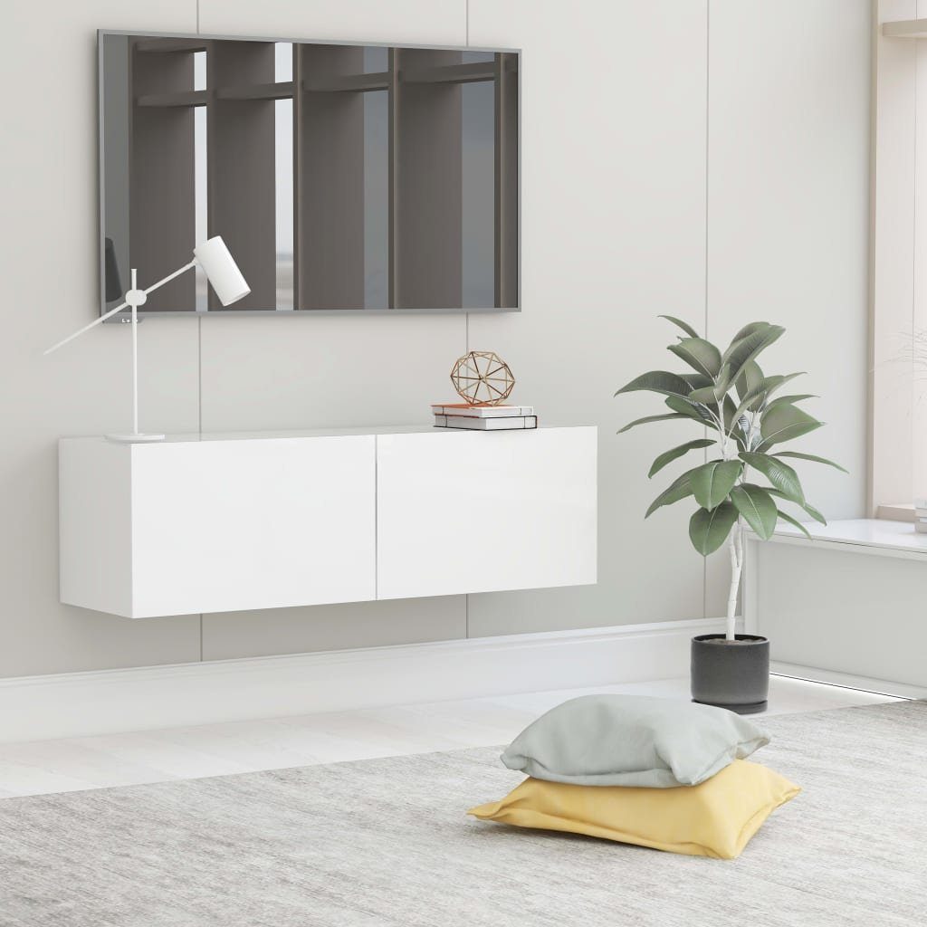 furnicato TV-Schrank Weiß 100x30x30 cm Holzwerkstoff günstig online kaufen