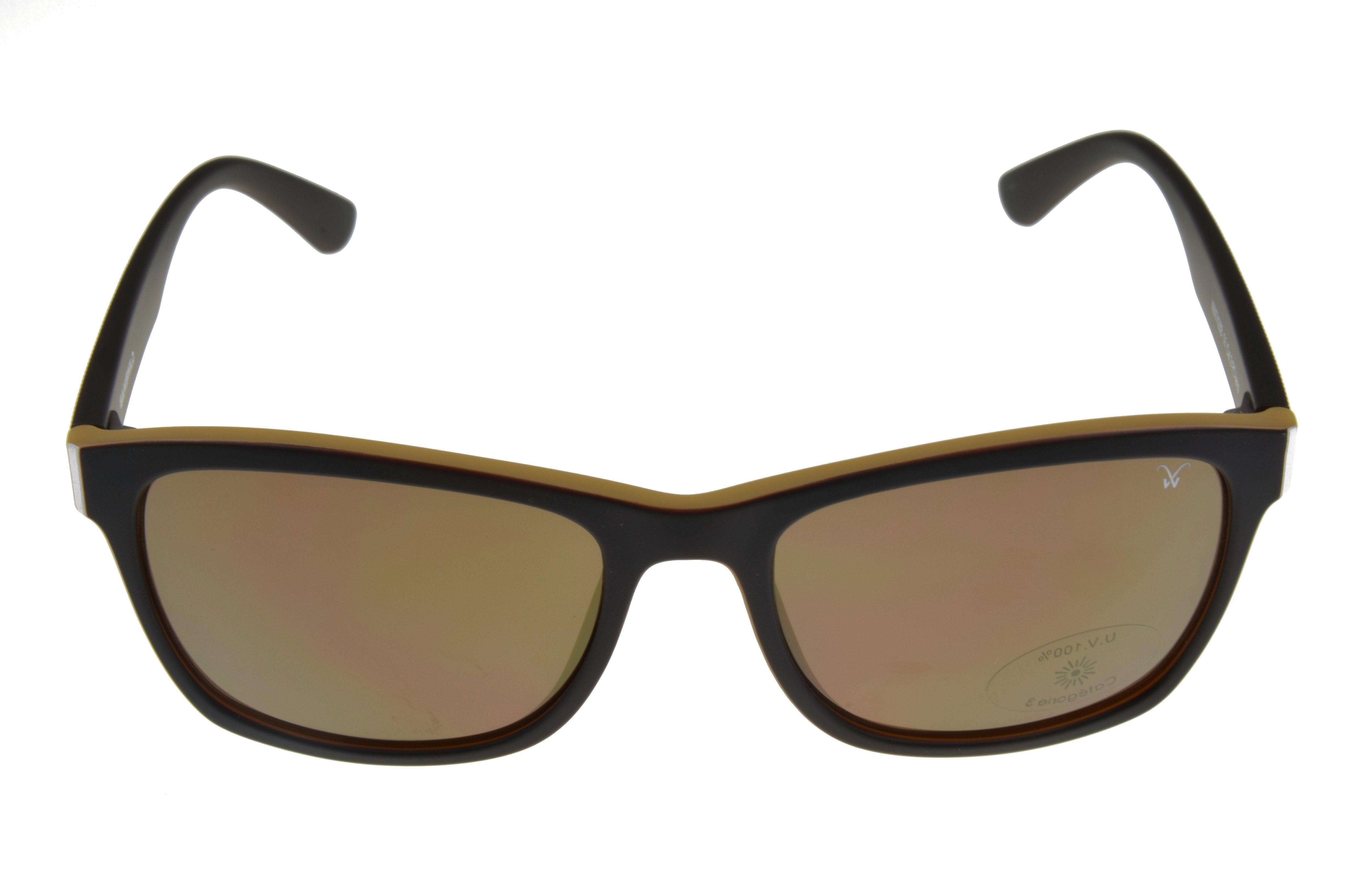 GAMSSTYLE WM7428 Mode Damen, Gamswild beige, Sonnenbrille Brille schwarz-G15 blau,