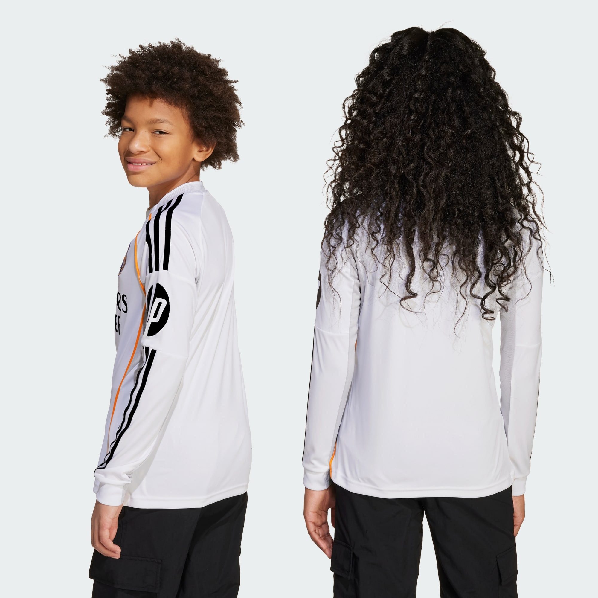 adidas Performance Langarmshirt REAL MADRID 25/26 LONG SLEEVE KIDS HEIMTRIKOT (1-tlg)