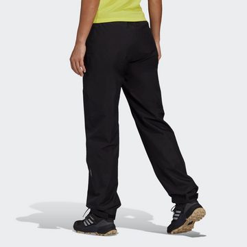 adidas TERREX Outdoorhose TERREX MULTI RAIN.RDY PRIMEGREEN 2LAYER REGENHOSE (1-tlg)