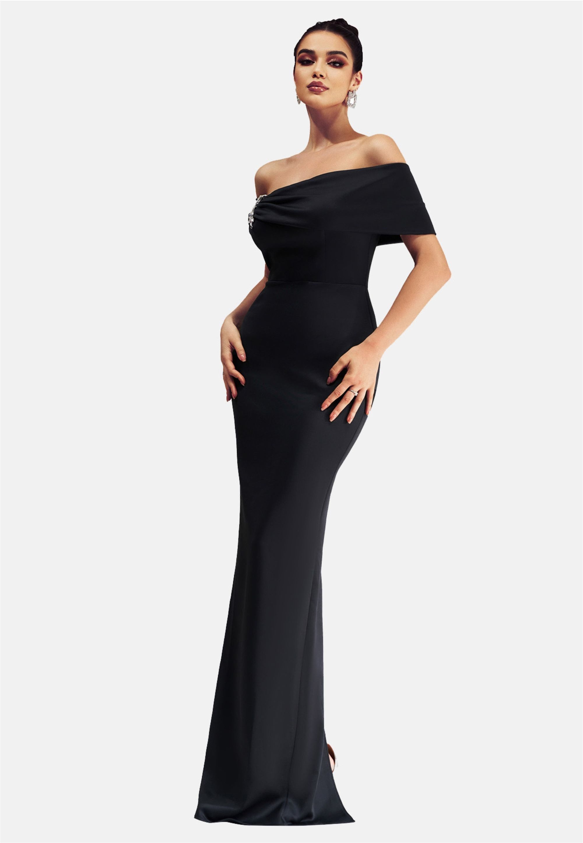 Moda Minx Jerseykleid Zoe One Shoulder günstig online kaufen