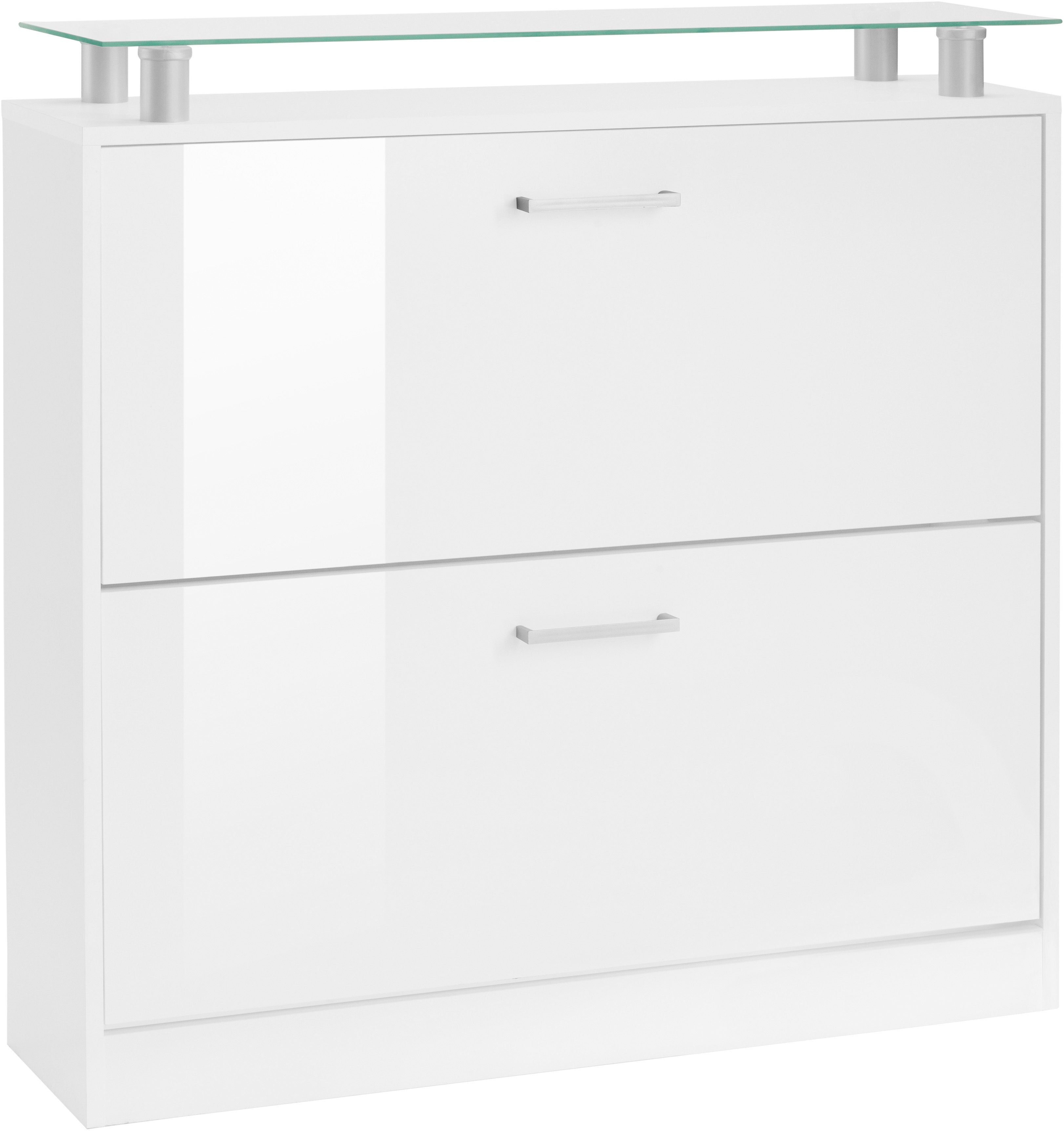 borchardt Möbel Schuhschrank Finn, Schuhregal, Schuhkipper für 12-16 Paar S günstig online kaufen