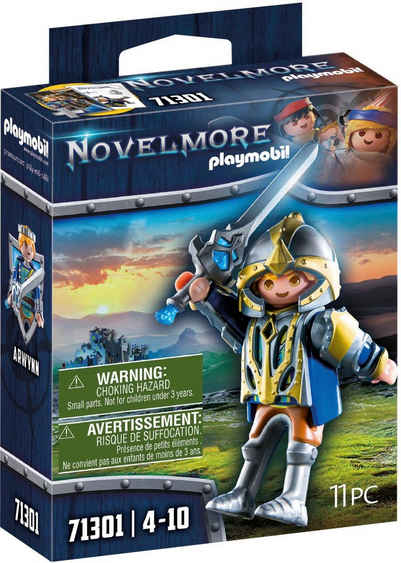 Playmobil® Konstruktions-Spielset Novelmore - Arwynn mit Invincibus (71301), Novelmore, (11 St), Made in Europe