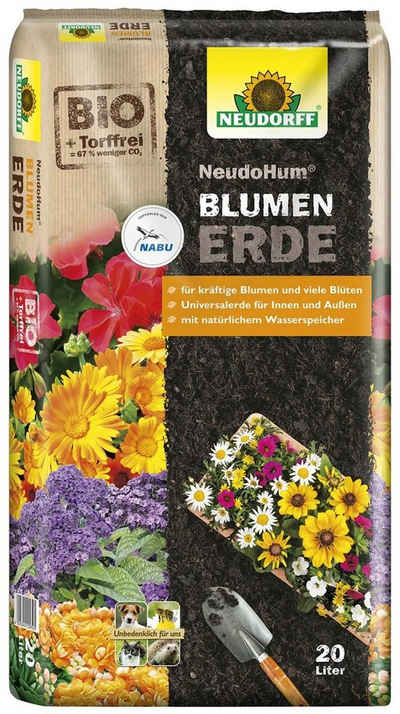 Neudorff Bio-Erde Neudorff NeudoHum Blumenerde Erde 20 Liter