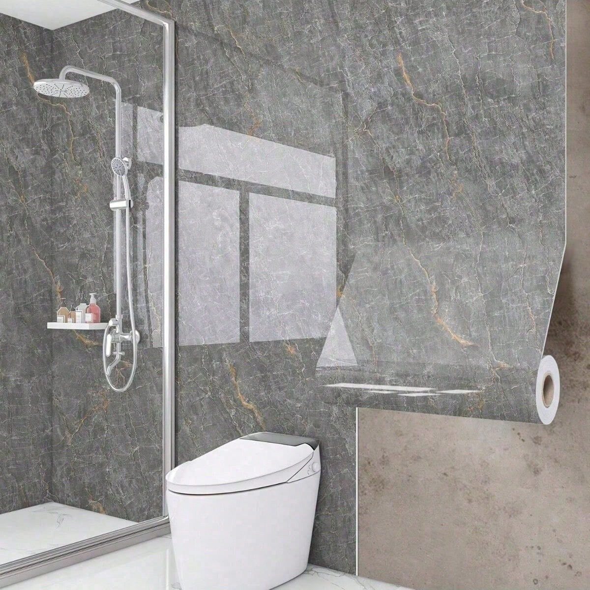 HomeBella Vinyltapete Selbstklebende Marmor Tapete Wasserfest & abziehbar, günstig online kaufen