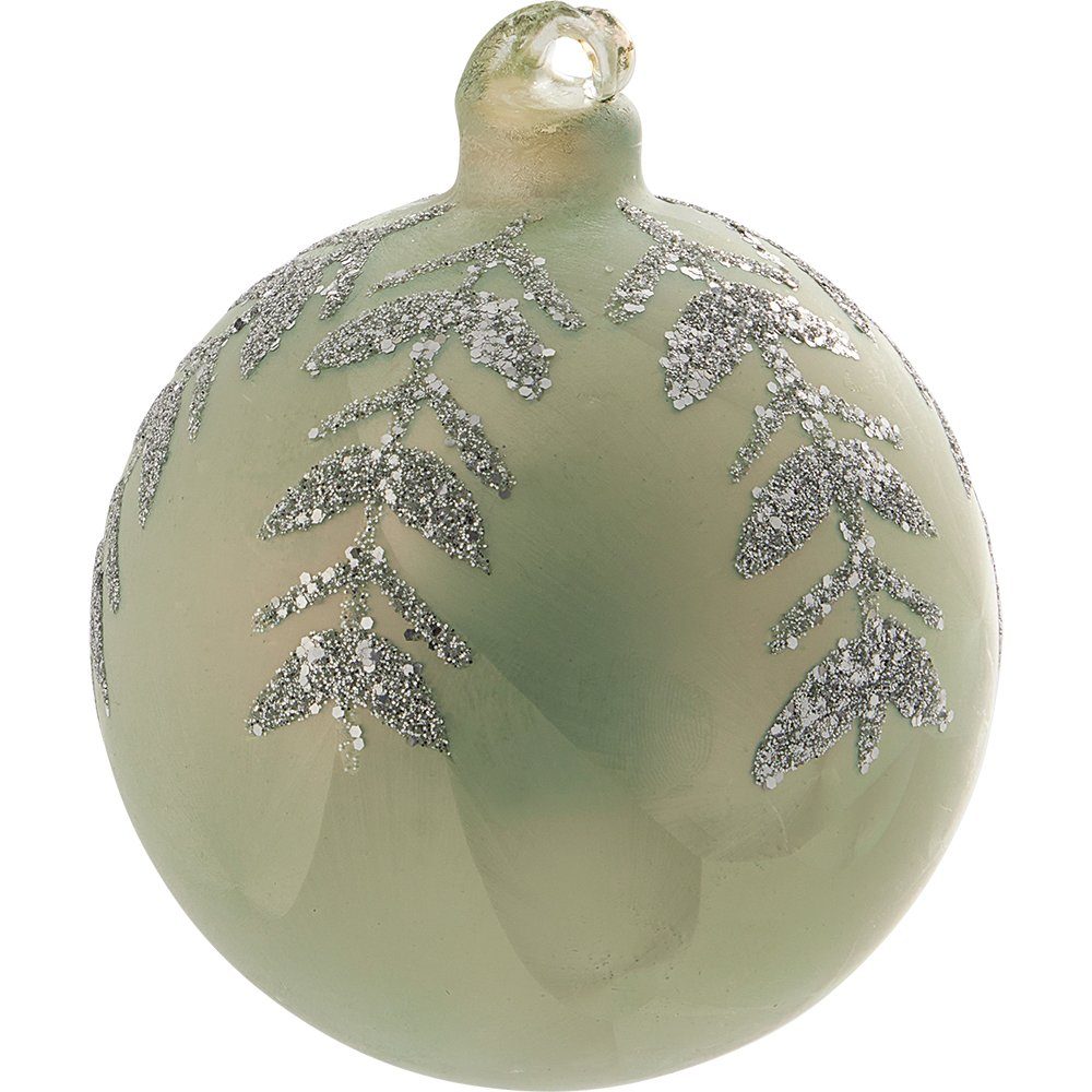 Greengate Weihnachtsbaumkugel Inge-Marie Weihnachtskugel mint 8cm