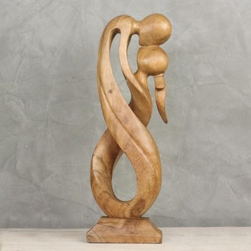 Oriental Galerie Dekofigur Figur Abstrakt Paar Couple Holz 50 cm (1 St)
