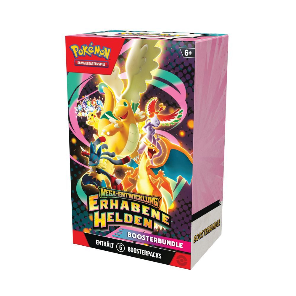Sammelkarte Booster-Bundle Pokemon Sammel-Karten deutsch Erhabene Helden