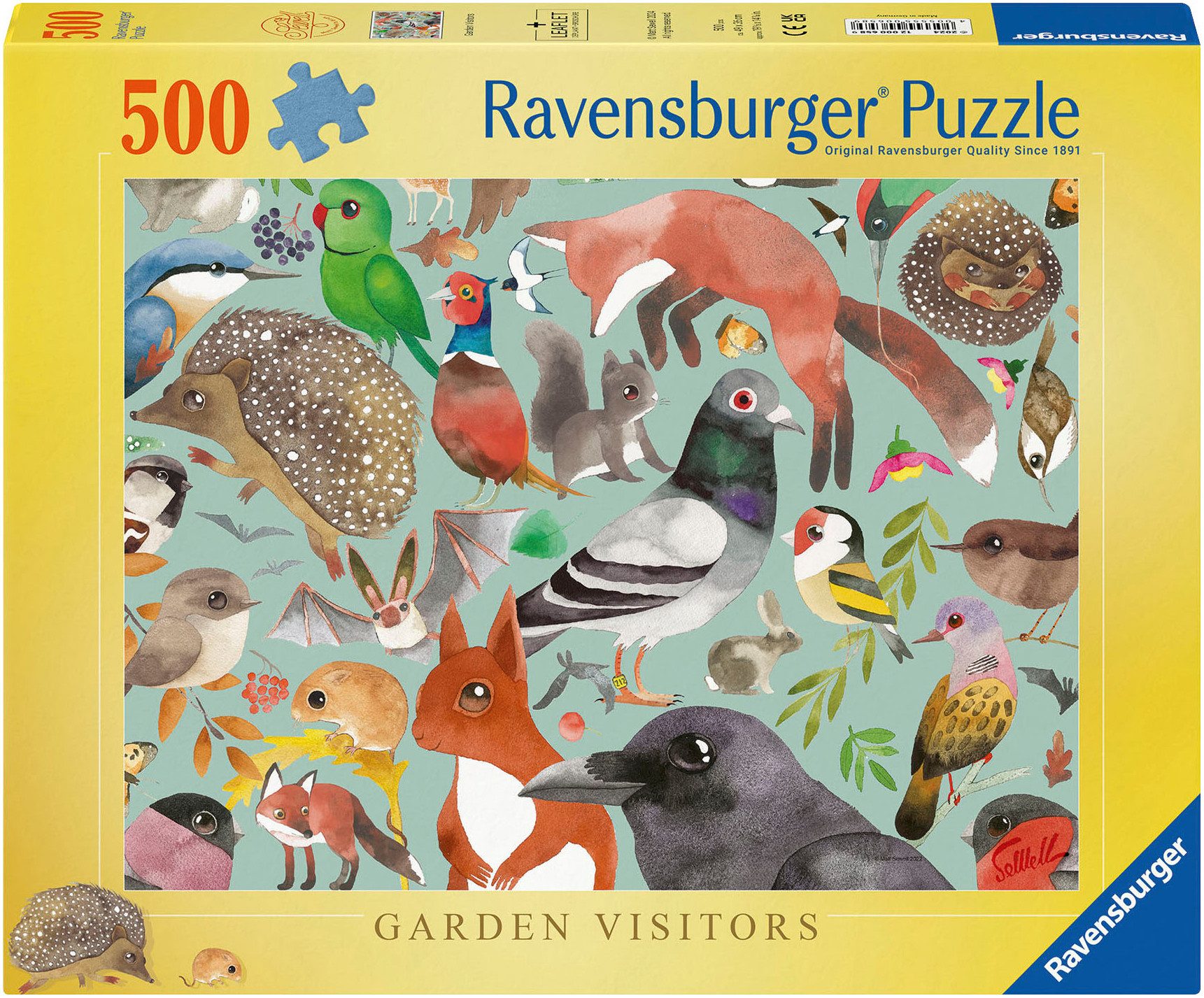 Ravensburger Puzzle Garden Visitors, 500 Puzzleteile, Made in Germany günstig online kaufen