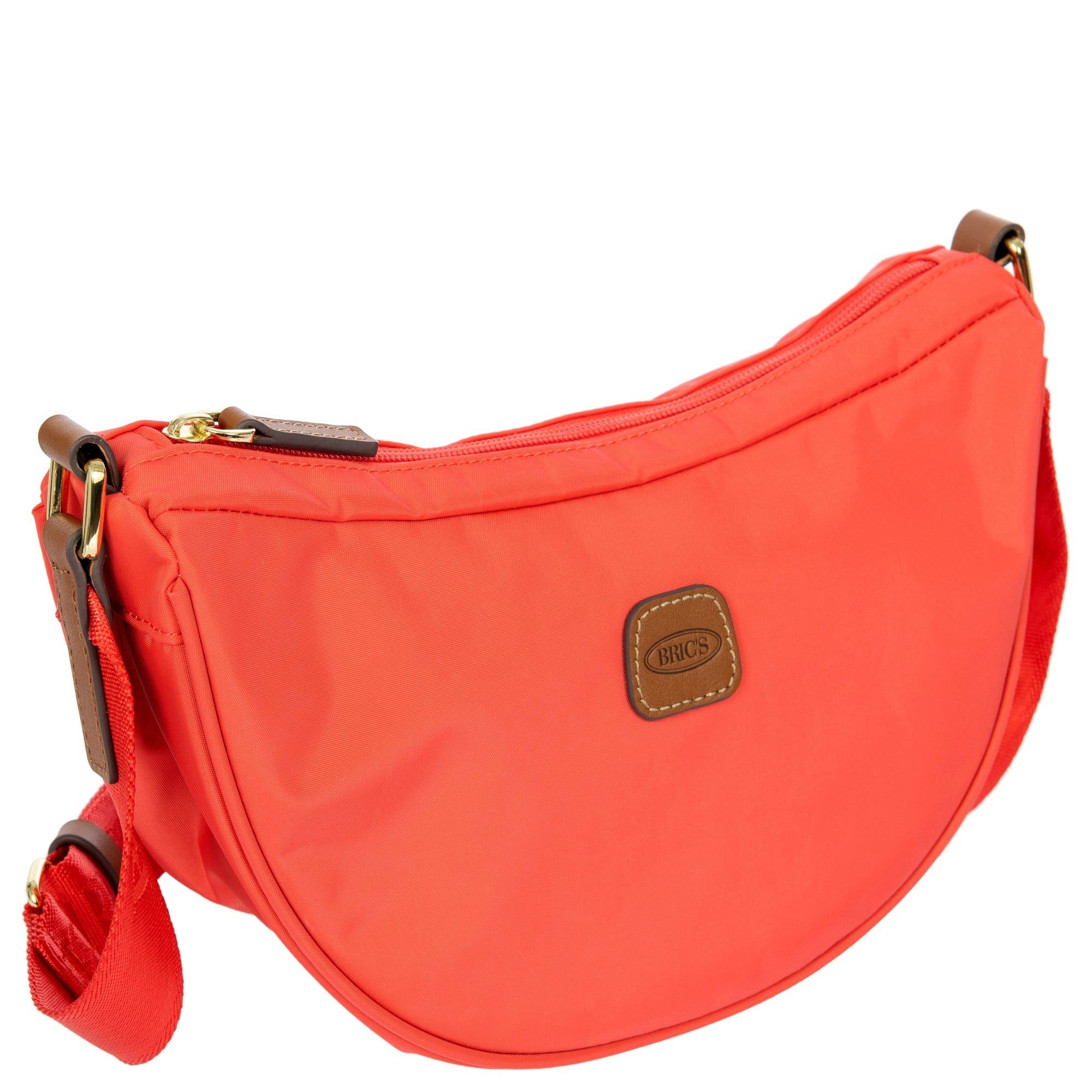 Bric's Umhängetasche X-Bag Halfmoon - Umhängetasche 26 cm (poppy)