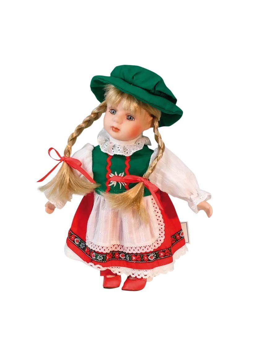 Musicboxworld Spieluhr Mädchenpuppe Porzellan