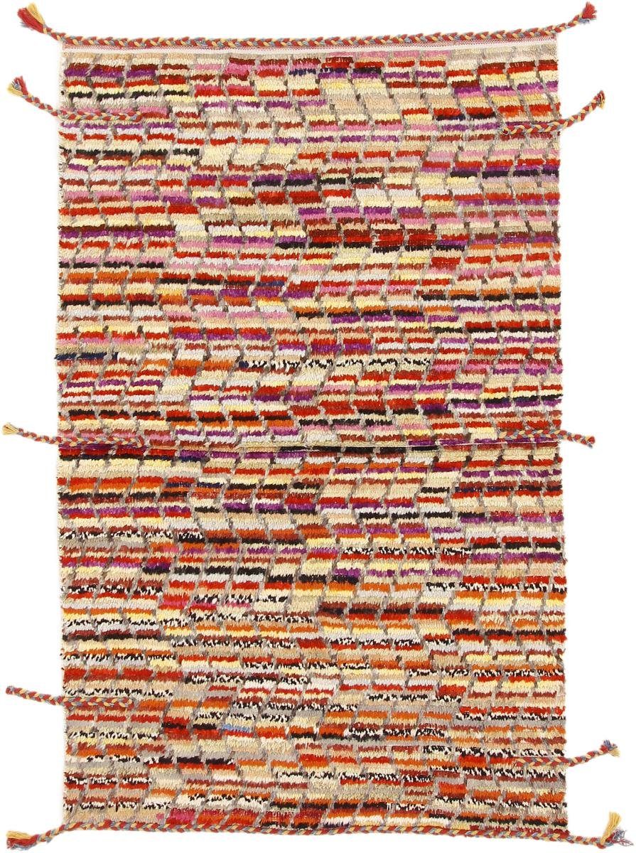 Orientteppich Berber Maroccan Design 120x190 Handgeknüpfter Moderner Orientteppich, Nain Trading, rechteckig, Höhe: 20 mm