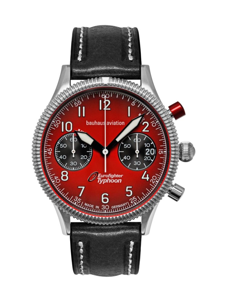 bauhaus Quarzuhr Bauhaus Herrenuhr Aviation Eurofighter 25765
