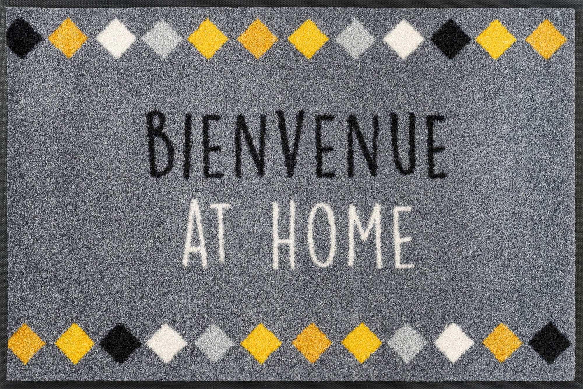 Fußmatte Bienvenue at wash+dry rechteckig, mm Höhe: 7 Kleen-Tex, by Home