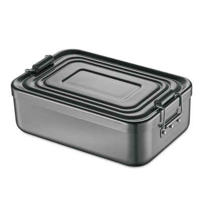 Neuetischkultur Lunchbox Lunchbox Aluminium Klein, Aluminium, (Stück, 1-tlg., 1 Lunch Box), to go Brotbox