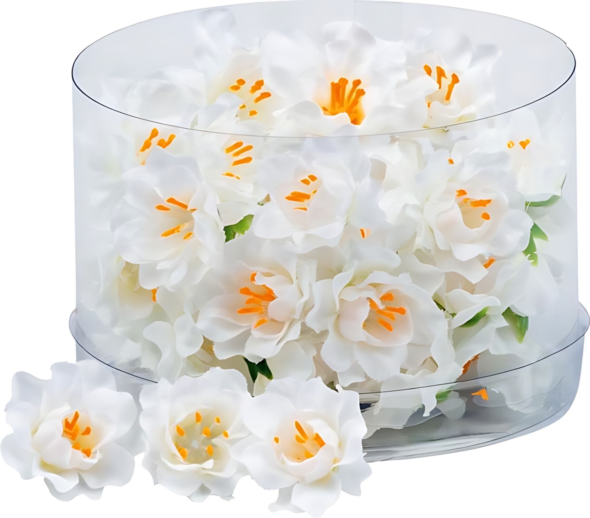 Knorr Prandell Bastelnaturmaterial KNORR PRANDELL 216529790 Dekostreu Blumen Blüten Ø 25 cm Kunststoff