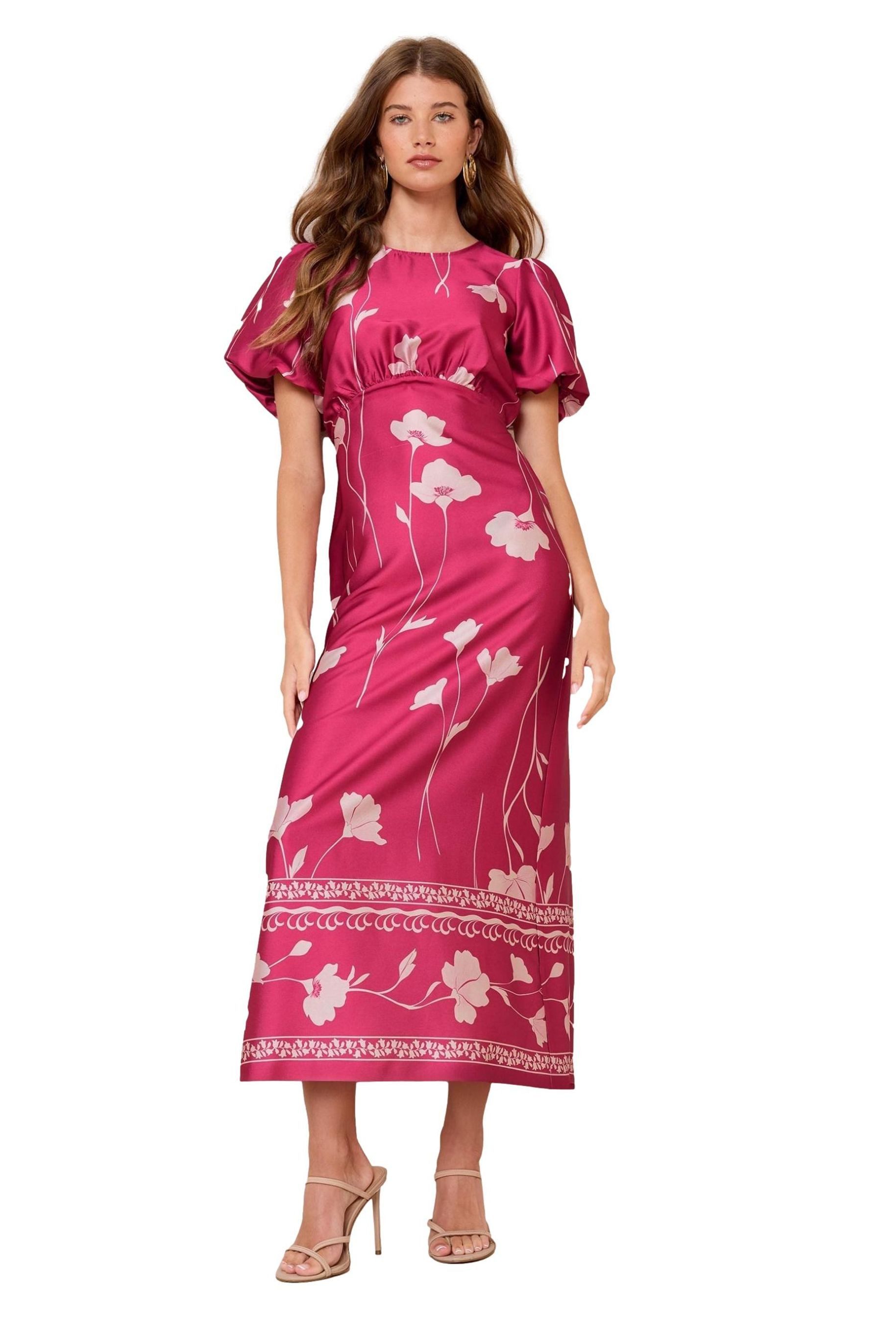 Friends Like These Midikleid Friends Like These Satin-Midikleid, Regular (1 günstig online kaufen