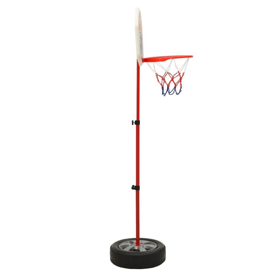 vidaXL Basketballkorb Kinder Basketball Spiel-Set Verstellbar 120 cm