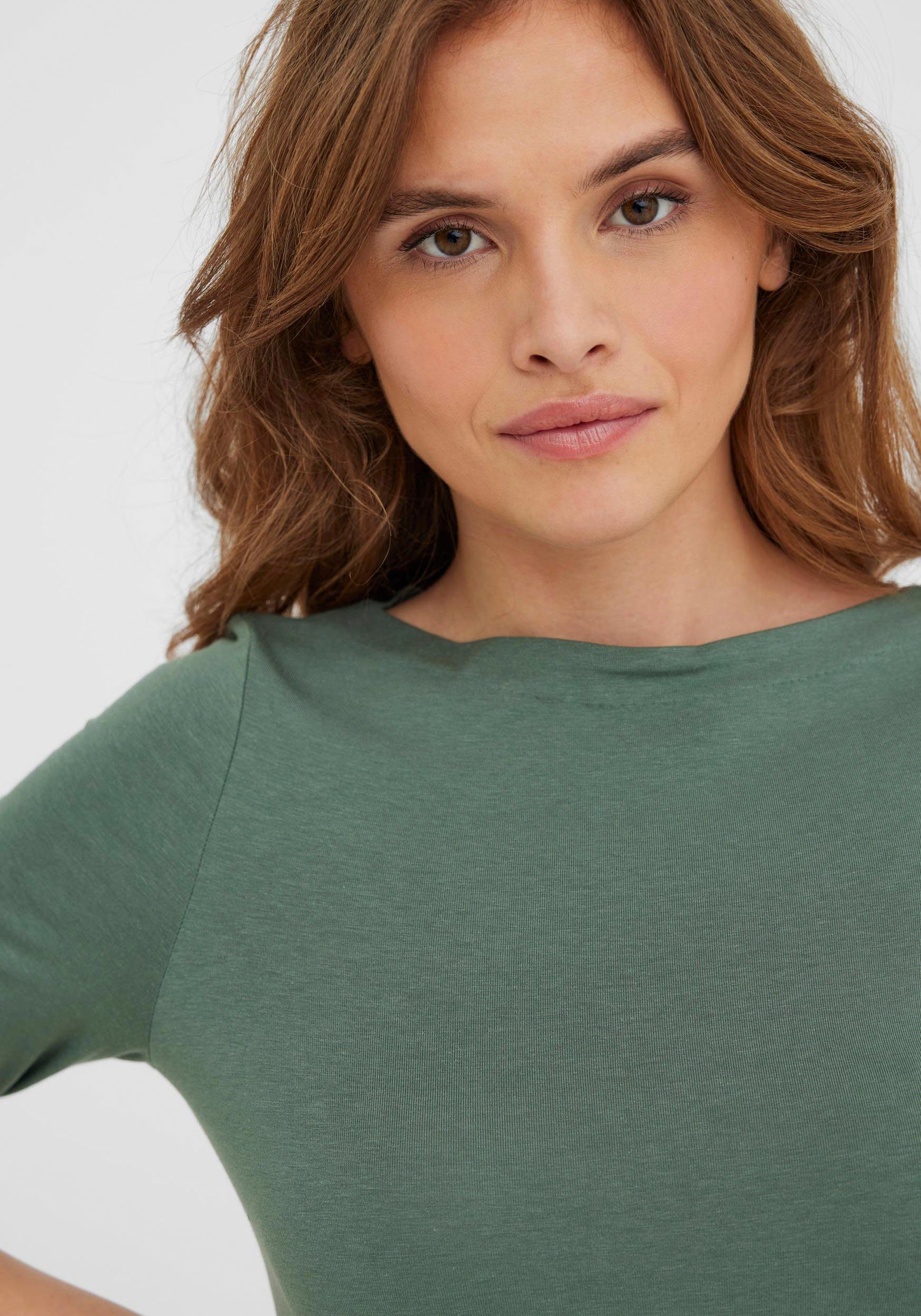 Vero Moda 3/4-Arm-Shirt VMPANDA MODAL 3/4 TOP JRS NOOS Baumwollmischung, re günstig online kaufen