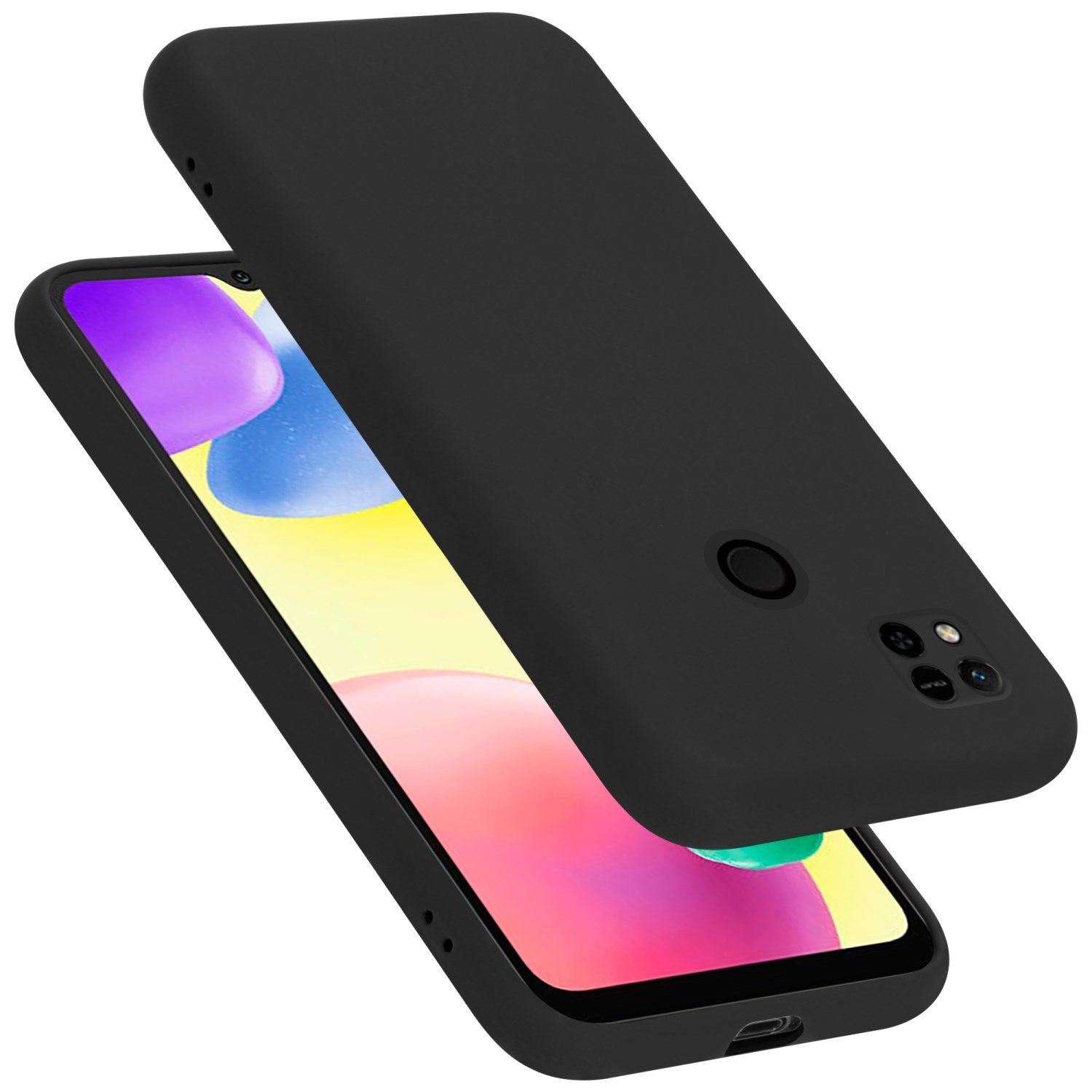 Cadorabo Handyhülle für Xiaomi RedMi 9C / RedMi 10A Hülle Xiaomi RedMi 9C / RedMi 10A, Flexible Hülle TPU Silikon Schutzhülle Back Cover Case