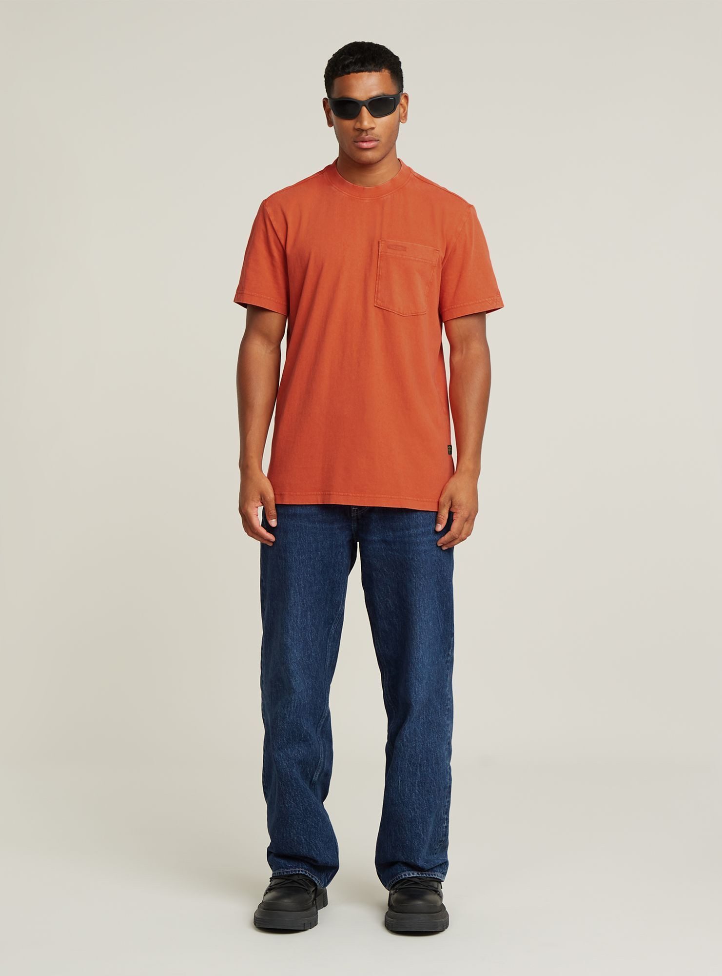 G-STAR T-Shirt Washed Pocket T-Shirt