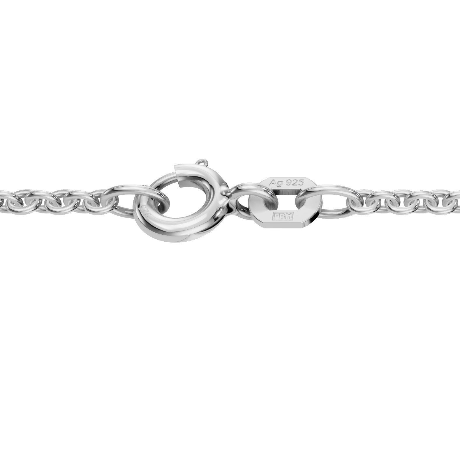 HOPLO Silberkette Silberkette Ankerkette Länge 36cm - Breite 2,0mm - 925 Si günstig online kaufen