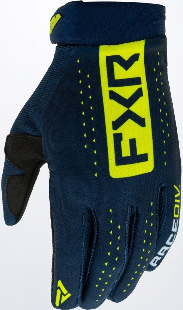 FXR Motorradhandschuhe Reflex Motocross Handschuhe Blue/Yellow